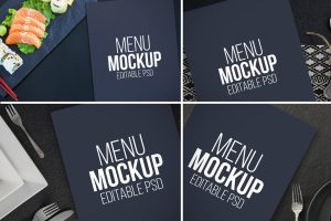 Menu Mockup