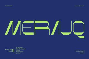 Merauq – Creative Font