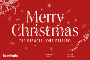 Merry Christmas Fonts