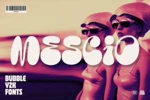 Mescio – Bubble Y2K Fonts
