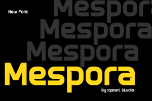 Mespora – Modern Sans Font