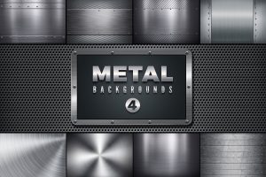 Metal Backgrounds Col 4