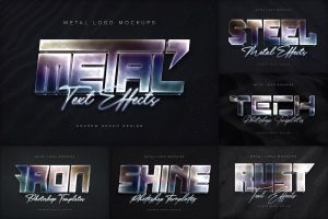 Metal Text and Logo Effects
