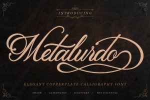 Metalurdo – Elegant Calligraphy Font
