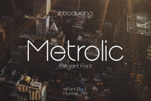 Metrolic | Elegant Font
