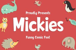 Mickies – Funny Comic Font