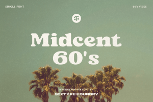 Midcent 60s – Retro Black