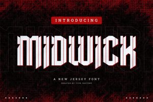 Midwick – Jersey Font