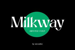 Milkway Hipster Sans Serif Font