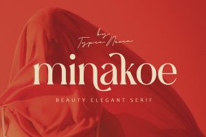Minakoe – Beauty Elegant Aesthetic Serif