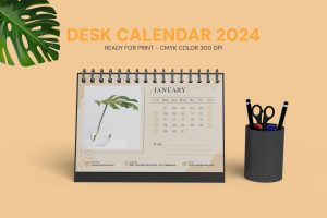 Minimal Calendar 2024 Template