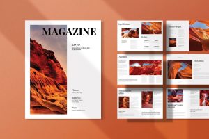 Minimal Magazine Template