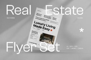 Minimal Real Estate Flyer