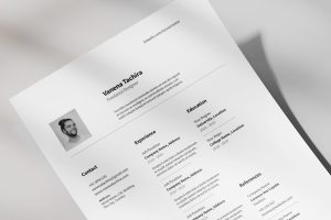 Minimal Resume