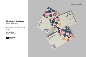 Minimalist Business Card Mockup