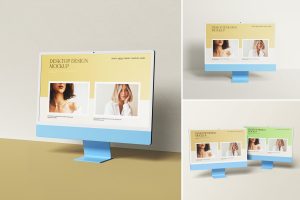 Minimalist Desktop Mockups
