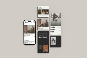 Minimalist Instagram Mockup