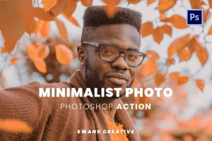 Minimalist Photo Photoshop Action