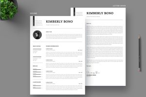 Minimalist Resume & Cover Letter Template