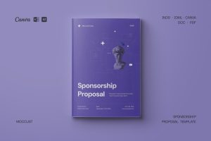 Minimalist Sponsorship Proposal Template – Moccust