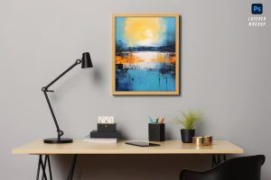 Minimalistic Wall Art Mockup