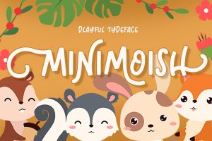 Minimoish – Playful Typeface