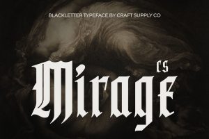 Mirage – Blackletter Font