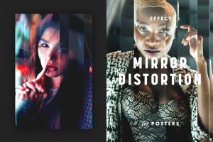 Mirror Distortion Effect for Posters