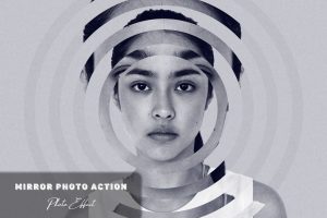 Mirror Effect Photoshop Action