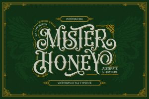 Mister Honey Typeface