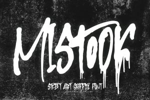 Mistook – Street Art Graffiti Font
