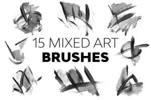 Mixed Art Brushes