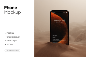 Mobile App Branding Mockup