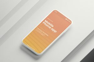 Mobile Phone App Mockup