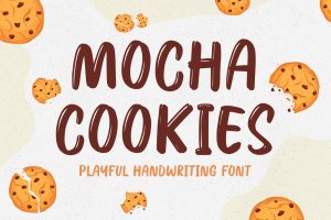 Mocha Cookies – Cute Font