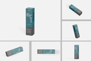 Mock-Up Package Box – Long Rectangle
