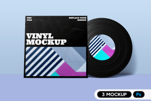Mockup Vinyl