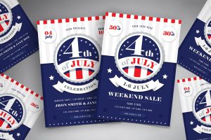 Modern 4th Of July Flyer