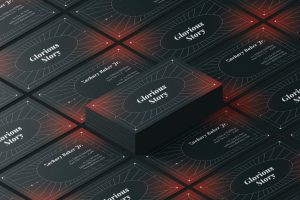 Modern Art Deco Business Card