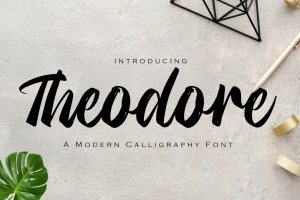 Modern Calligraphy Font