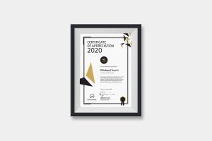 Modern Certificate