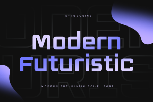 Modern Futuristic – Modern Futuristic Sci-fi Font