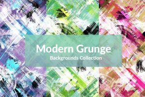 Modern Grunge Backgrounds Collection