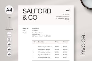 Modern Invoice Template