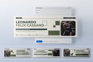 Modern Minimalist Email Header