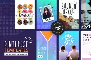 Modern Pinterest Post Template