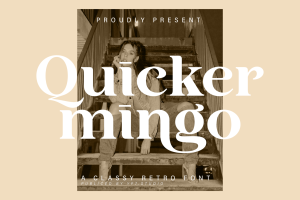 Modern Retro Font