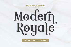 Modern Royale – Serif Font