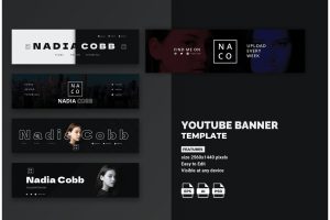 Modern Youtube Banner Template