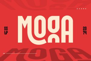 Moga – Condensed Font